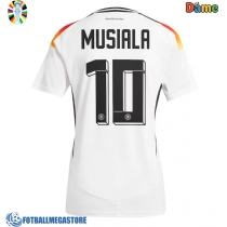 Fotballdrakt Dame Tyskland Jamal Musiala #10 Hjemmedrakt EM 2024 Kortermet